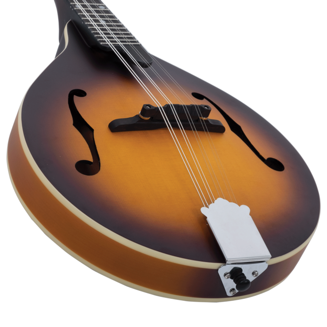 Recording King Dirty 30's A-Style Mandolin, Solid Spruce/Maple, Satin Tobacco Burst