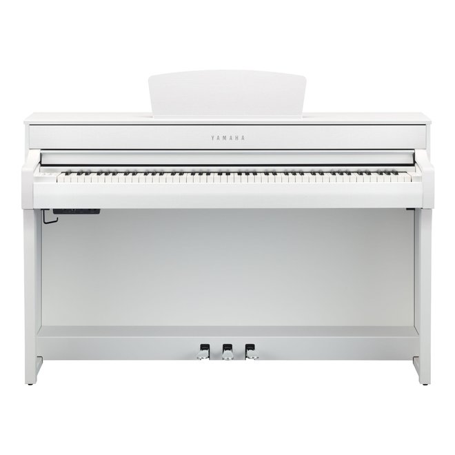 Yamaha Clavinova CLP-735 Digital Piano, White w/Bench