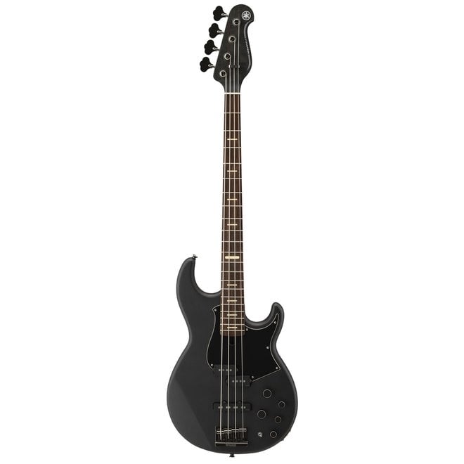 Yamaha BB734A BB 700 Series Bass Guitar, 4-String, Matte Translucent Black