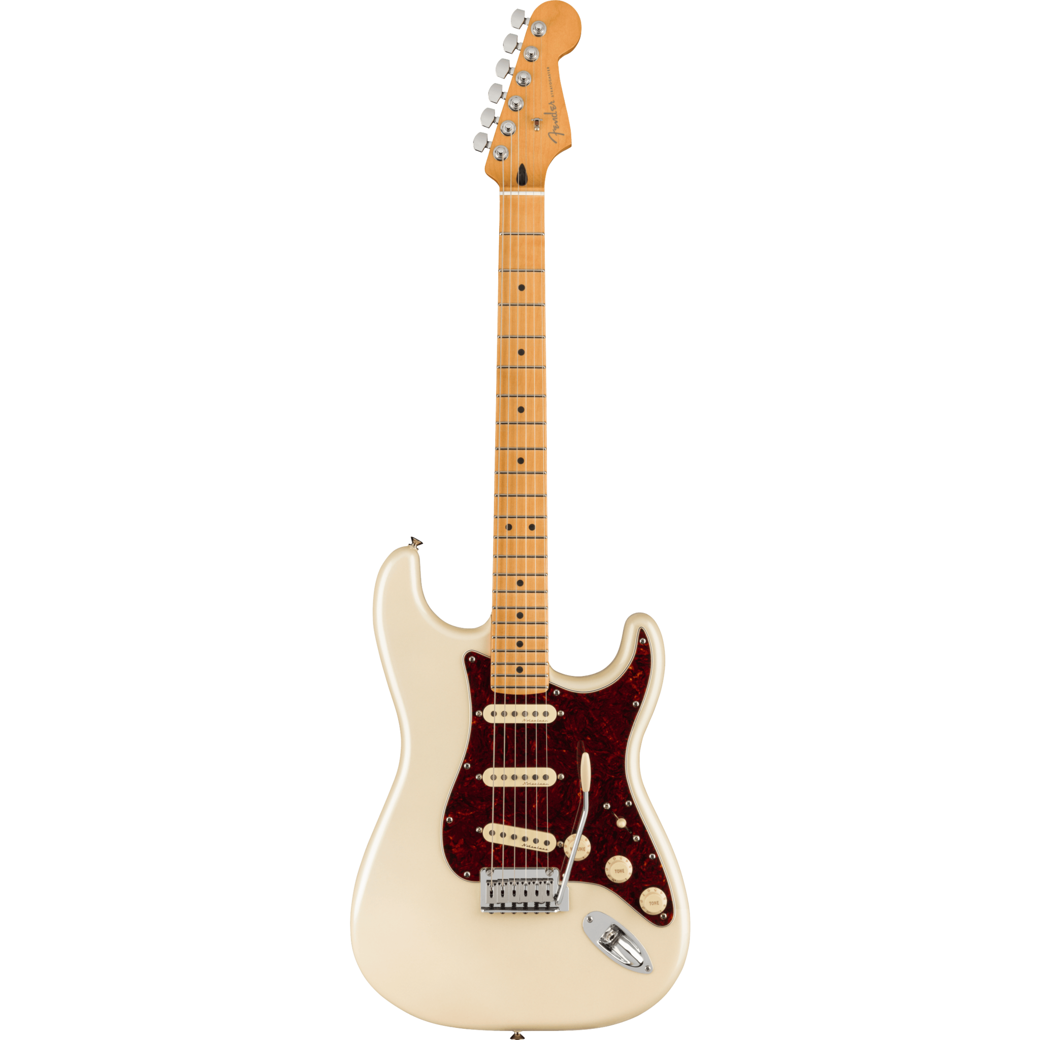 Fender Player Plus Stratocaster, Maple Fingerboard, Olympic Pearl