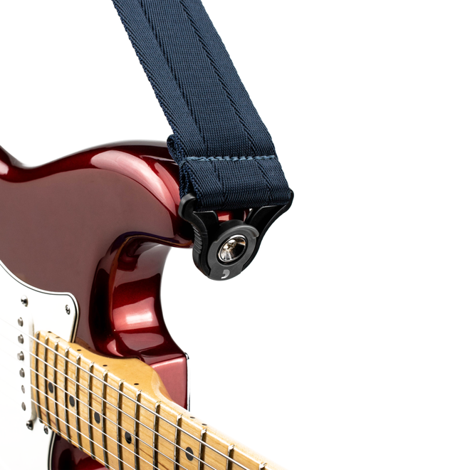 D'Addario 2” Auto Lock Nylon Guitar Strap, Midnight Blue