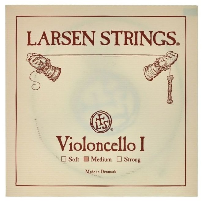 Larsen Single D Cello String, 4/4 Medium