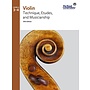 RCM Violin Technique Etudes & Musicianship, 2021 Edition , Levels 3-4