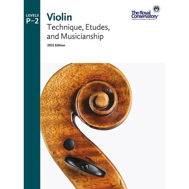 RCM Violin Technique Etudes & Musicianship, 2021 Edition , Levels Prep-2