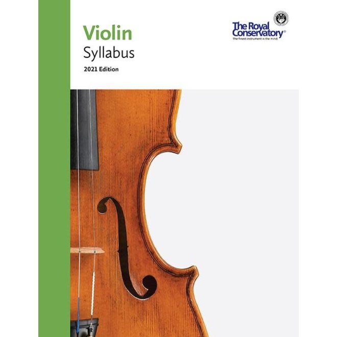 RCM Violin Syllabus, 2021 Edition