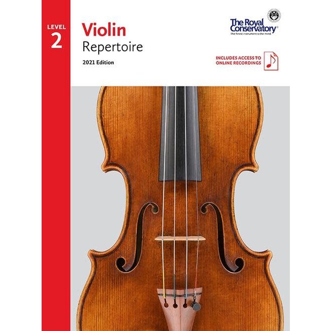 RCM Violin Repertoire, 2021 Edition, Level 2