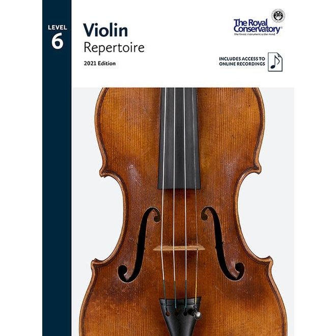 RCM Violin Repertoire, 2021 Edition, Level 6