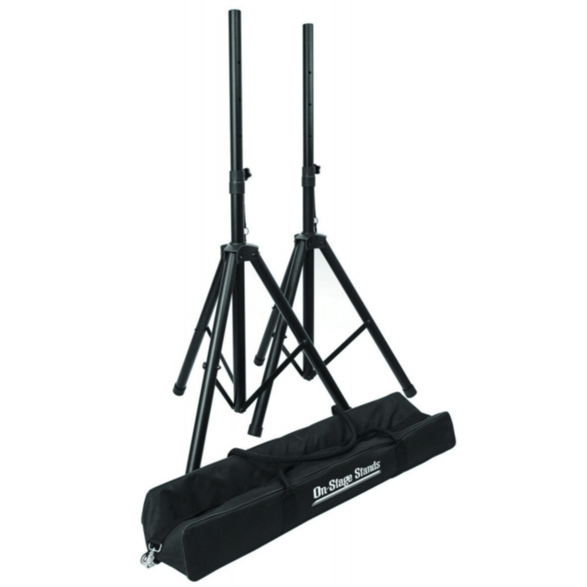 On-Stage SSP7750  Compact Speaker Stands, Pair w/Bag