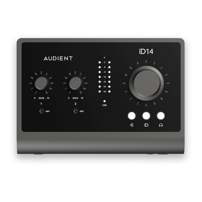 Audient iD14 MKII 10-in/6-out High Performance USB-C Audio Interface