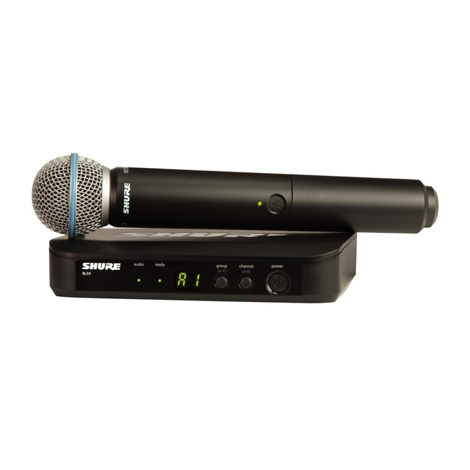 Shure - BLX24/B58 BLX Wireless Vocal System w/Beta58 Microphone