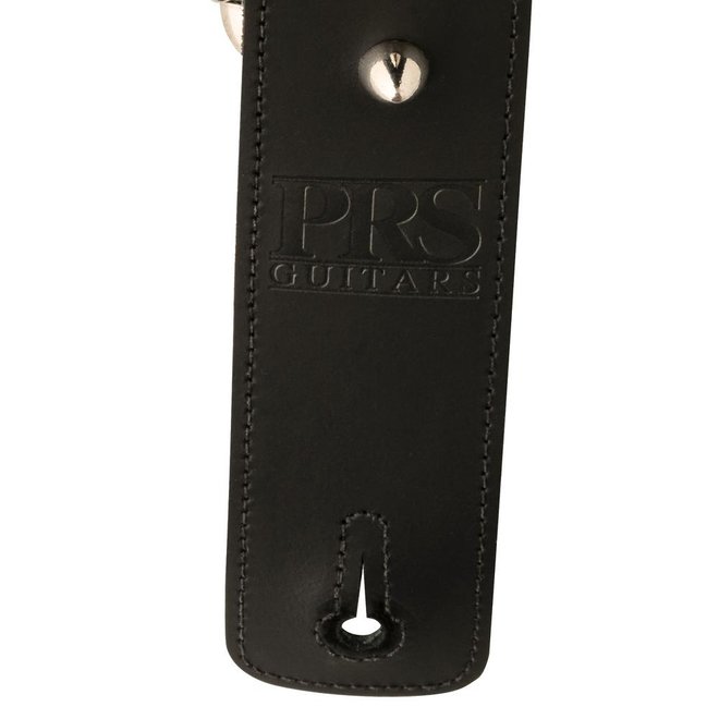 PRS 2" Black Leather Studded Guitar Strap