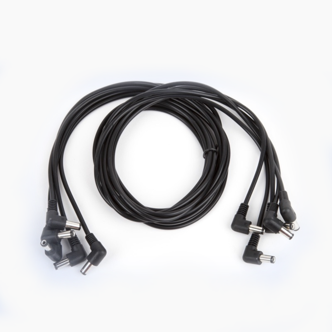 Strymon Replacement DC Power Cables: 36” Right > Right Angle (5 Pack)