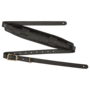 Fender 2.25" Mustang Saddle Guitar Strap, Standard, Black