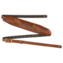 Fender 2.25" Mustang Saddle Guitar Strap, Standard, Cognac