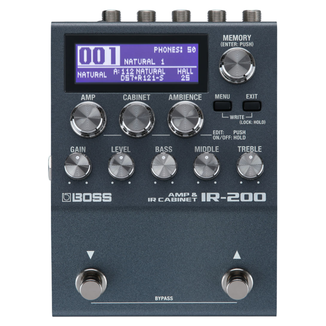 Boss IR-200 Amp and Cabinet Simulator Pedal