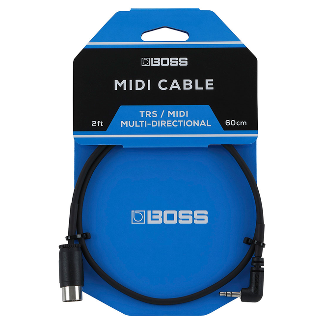 Boss 3.5MM TRS/MIDI Connecting Cable, 2'