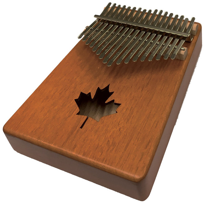 BeaverCreek 17-Key Kalimba, Maple Leaf