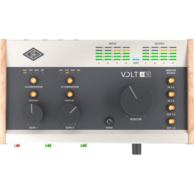 Universal Audio Volt 476, 4-in/4-out USB 2.0 Audio Interface