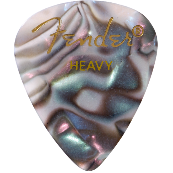 Fender - 351 Celluloid, Abalone Heavy, 12 pack