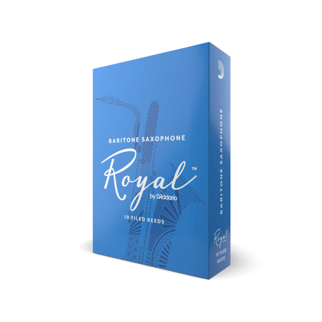 Royal Baritone Saxophone Reeds, 3.0 (10 Pack)