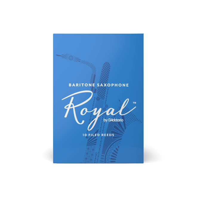 Royal Baritone Saxophone Reeds, 2.5 (10 Pack)