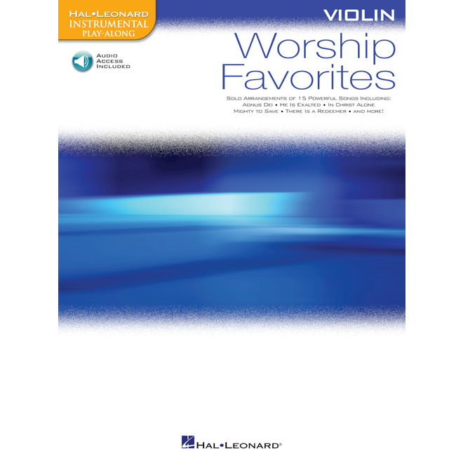 Hal Leonard Worship Favorites, Violin Play-Along (Book & Online Audio)