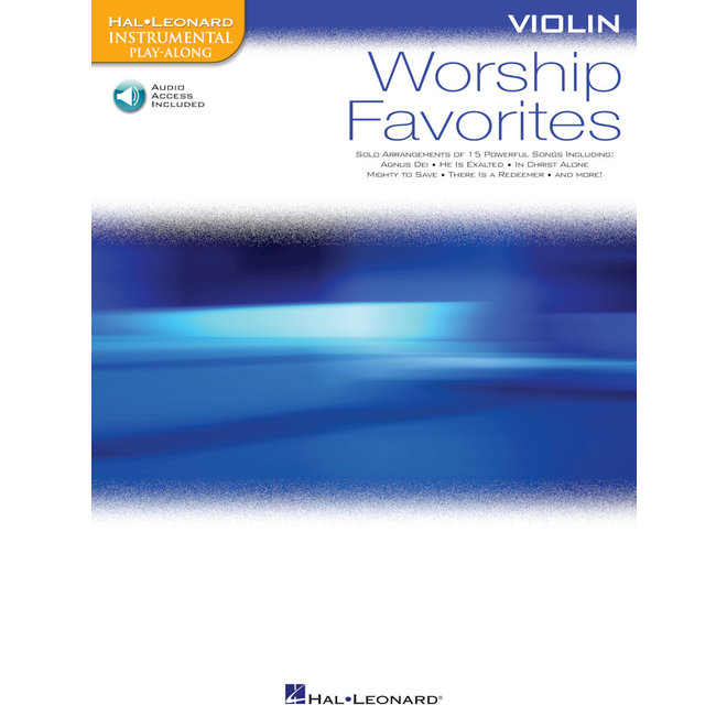 Hal Leonard Worship Favorites, Violin Play-Along, w/Online Audio