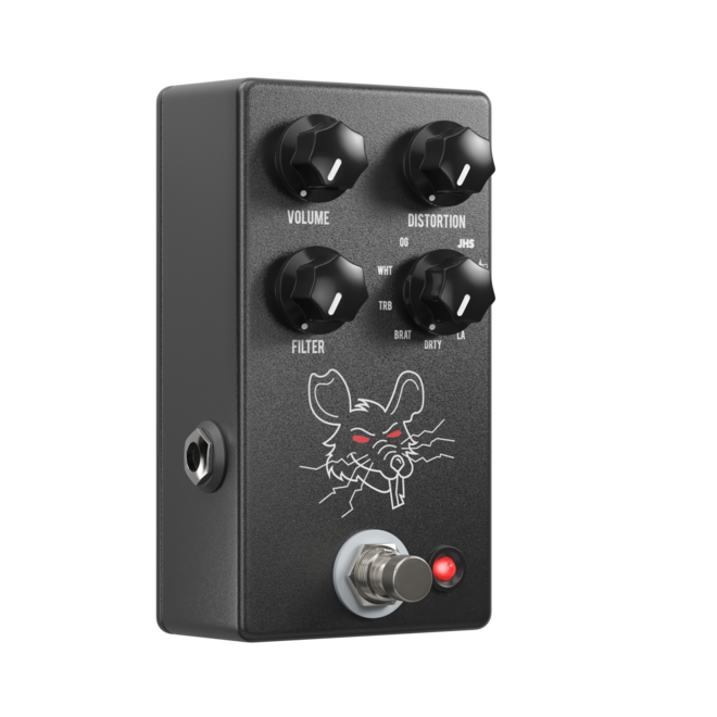 JHS Pedals PackRat 9 Mode Distortion Pedal, Black