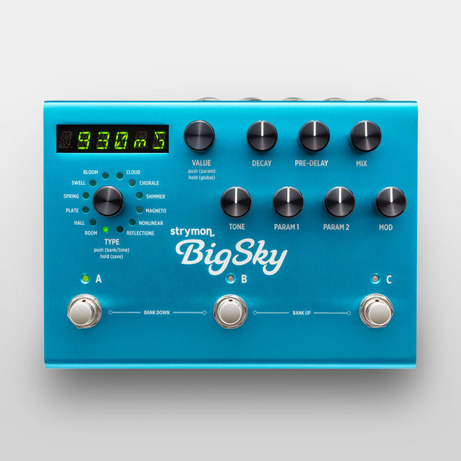 Strymon BigSky Multi-Reverb Pedal