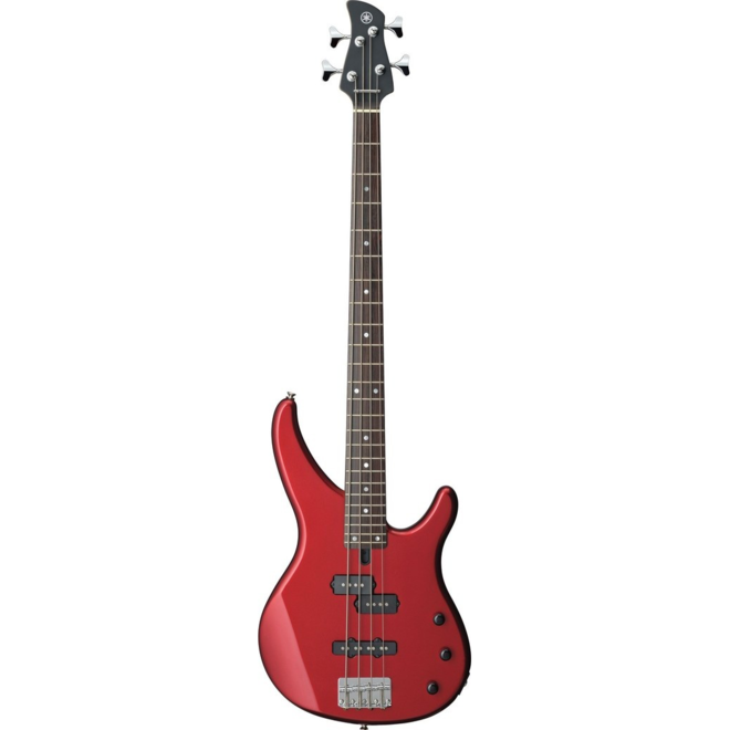 Yamaha TRBX174 TRBX 170 Series Bass Guitar, 4 String, Red Metallic
