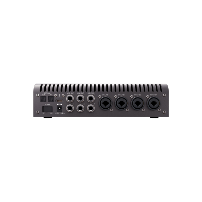 Universal Audio Apollo X4 Thunderbolt 3 Audio Interface with 2 premium mic/line inputs, QUAD Core Processing