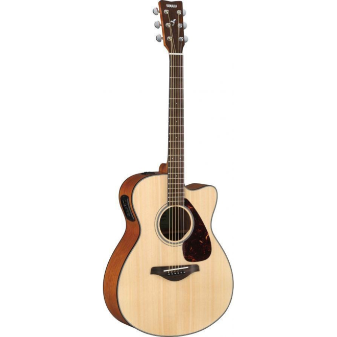 Caraya SDG-837 CEQ/N All Flame Maple Acoustic Guitar,EQ/Tuner+Free