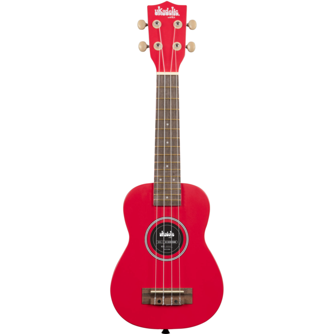 Kala Ukadelic Soprano Ukulele, Cherry Bomb