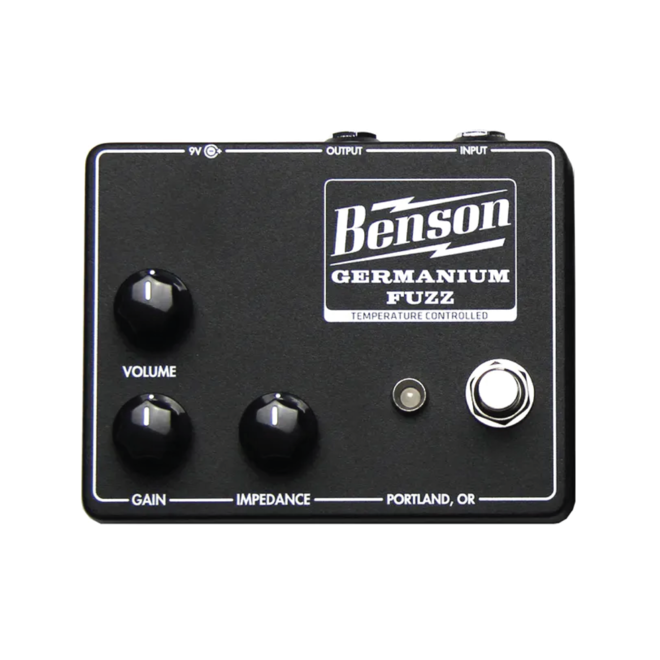 Benson Amps Germanium Fuzz, Studio Black