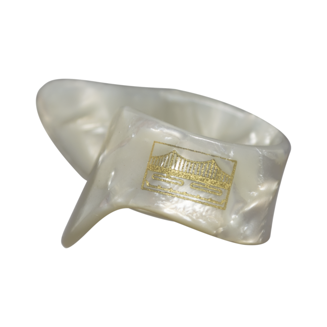 Golden Gate Pearloid Thumb Pick, Extra Thick, Large