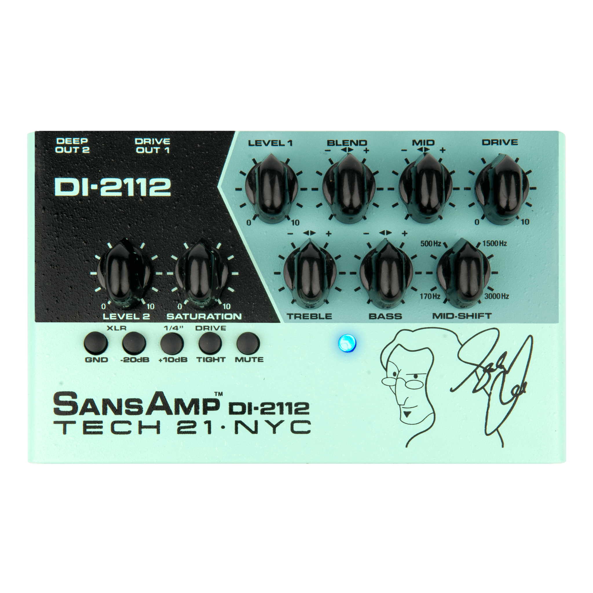 Tech21 Geddy Lee DI-2112 Signature SansAmp - Janzen Brothers Music