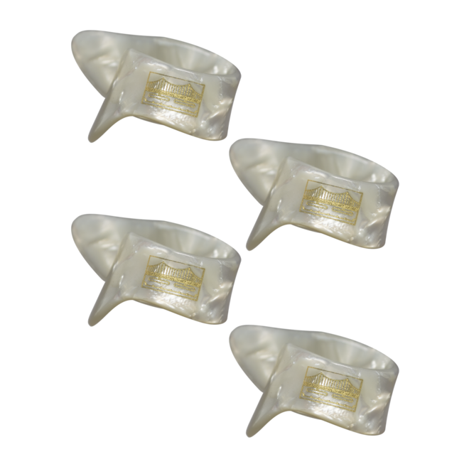 Golden Gate Pearloid Thumb Picks, Extra Thick, Large (4 Pack)