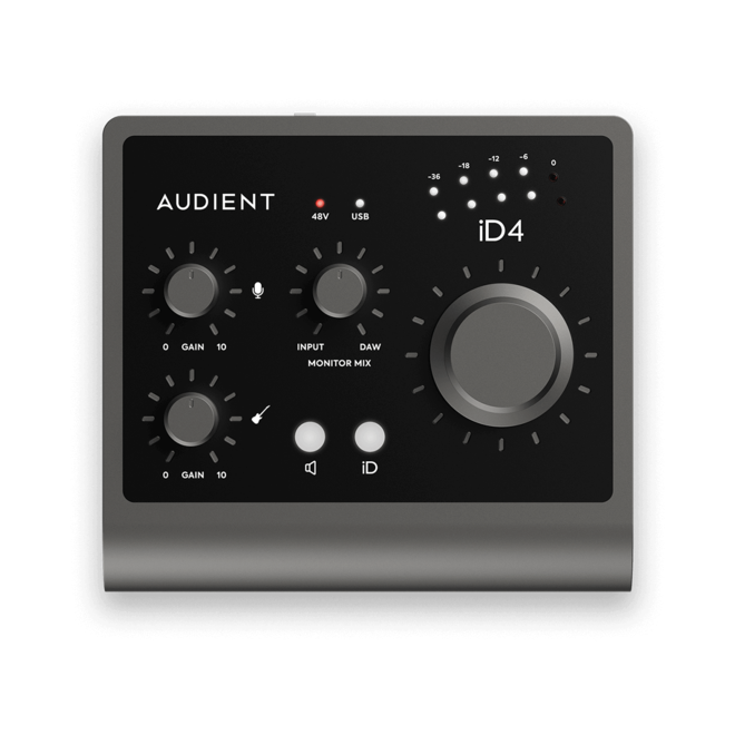 Audient iD4 MKII 2-in/2-out USB-C Audio Interface
