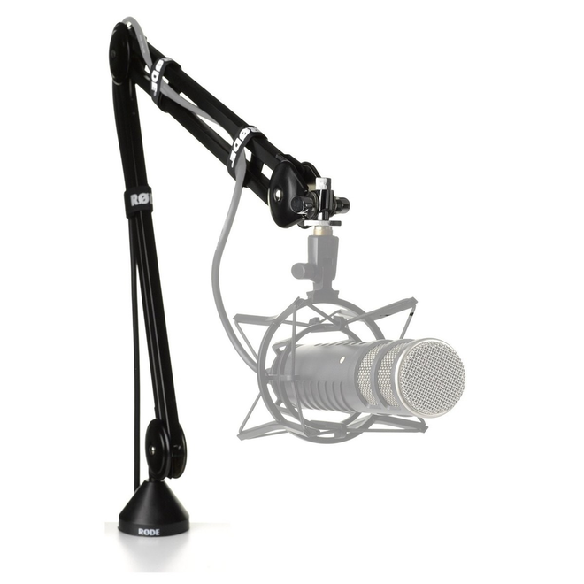 RODE PSA1 Deskmount Microphone Boom Arm, Black