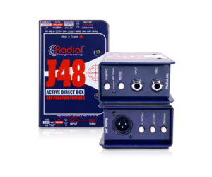 Radial J48 Phantom Powered Active DI Box - Janzen Brothers Radial J48 Phantom Powered Active DI Box - Janzen Brothers