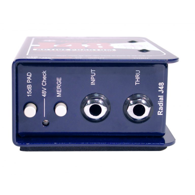 Radial J48 Phantom Powered Active DI Box