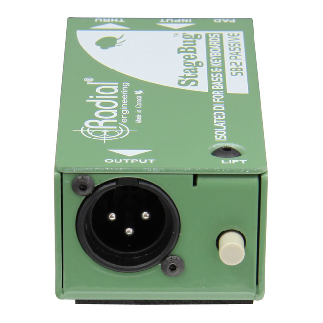 Radial StageBug SB-2 Passive Instrument DI Box