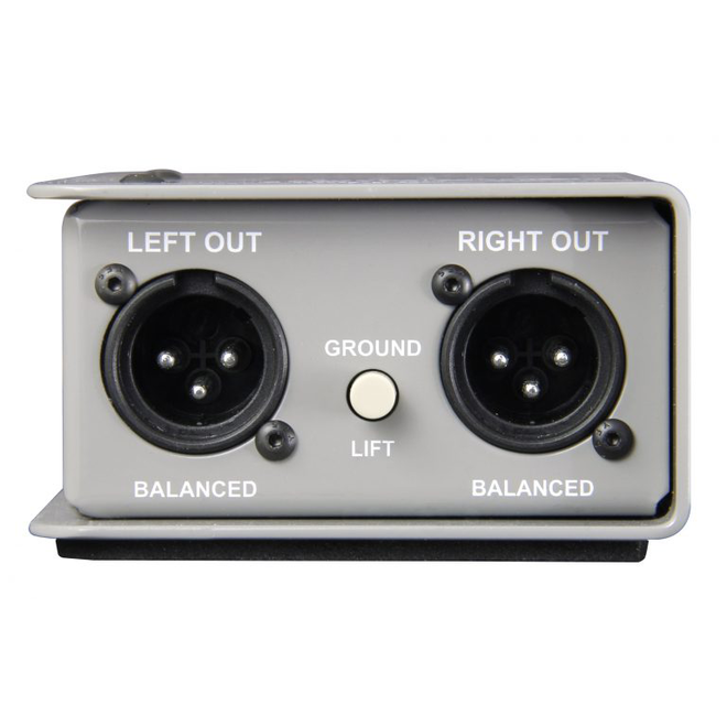 Radial Trim-Two Passive Stereo DI Box