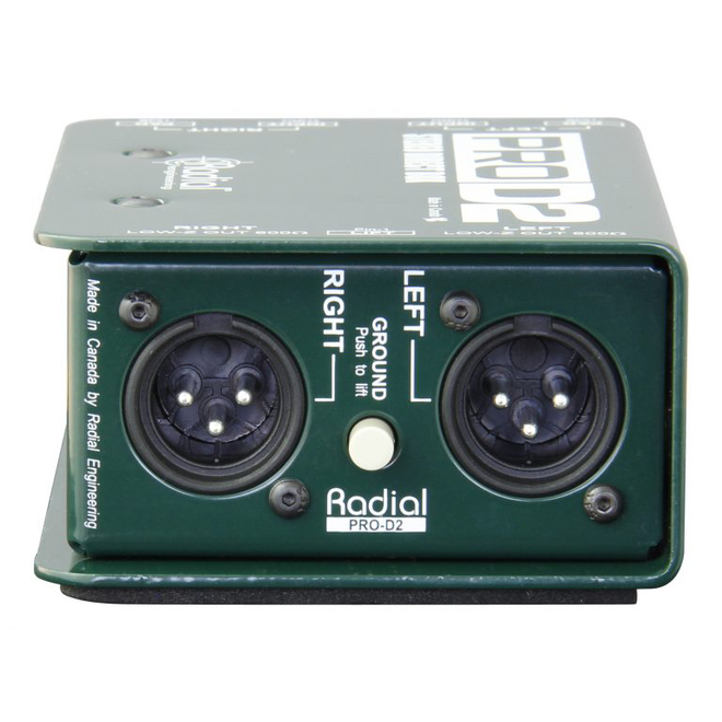 Radial ProD2 Stereo Passive DI Box