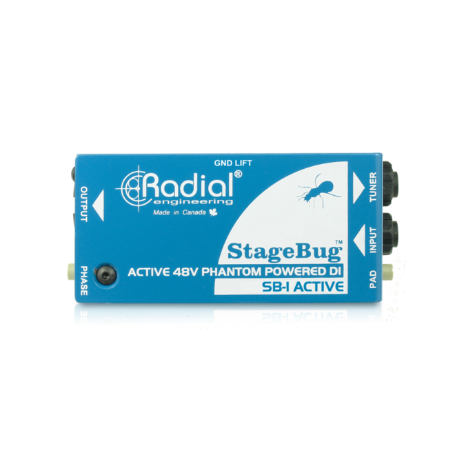 Radial StageBug SB-1 Active Instrument DI Box