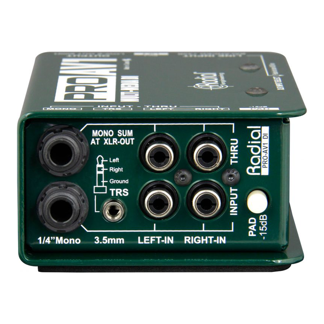 Radial ProAV1 Passive Multimedia DI Box