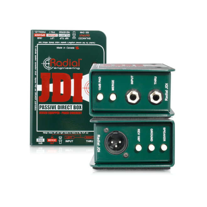Radial JDI Premium Passive DI Box