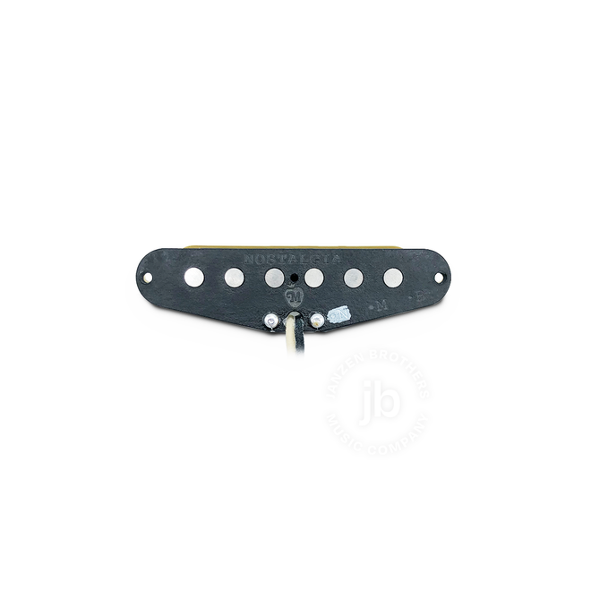 McNelly Pickups Nostalgia Single Coil Strat Pickup, Cream, Middle