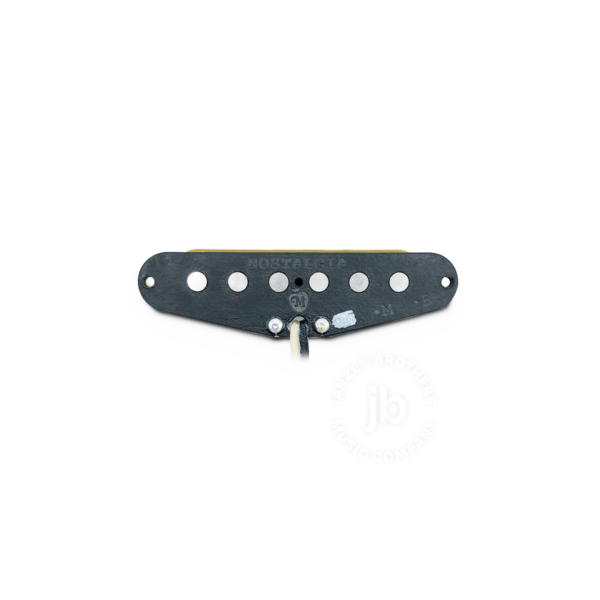McNelly Pickups Nostalgia Single Coil Stratocaster Pickup, Cream, Neck