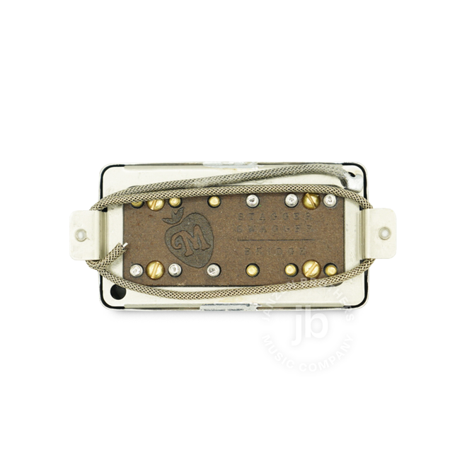 McNelly Pickups V2 Stagger Swagger Pickup, Nickel/Gold Foil/Standard, Bridge
